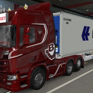 BIG LIGHTBOX SCANIA R UND S 2016 MAMMOET 1 39 ETS2 ETS2 ATS Mod