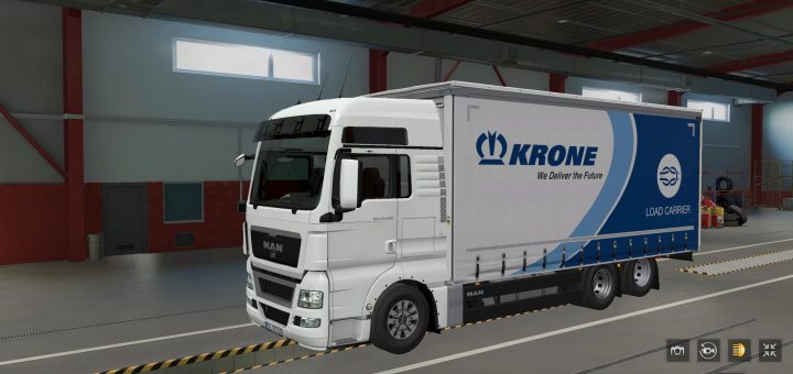 Tandem Krone Scania NG P G R S Eugene 1 40 3 ETS2 ETS2 ATS Mod