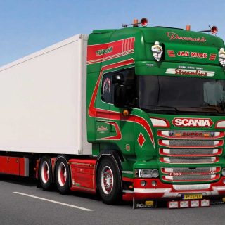 Scania Rjl Jan Mues Skinpaket V Ets Ets Ats Mod