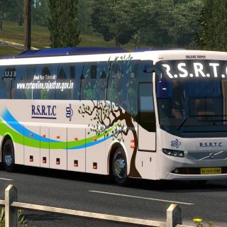 Indian Rsrtc Rajasthan Skin Pack F R Volvo B R By Bmi Premium V