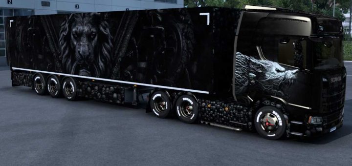 Scania RJL Anders Lauritzen Ex Morten Skov Skin 1 43 ETS2 ETS2 ATS Mod