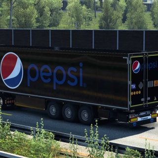 SKIN KRONE COOL LINER PEPSI 2 0 1 40 1 46 ETS2 ETS2 ATS Mod