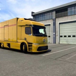 Mercedes Benz Urban Etruck V Ets Ets Ats Mod