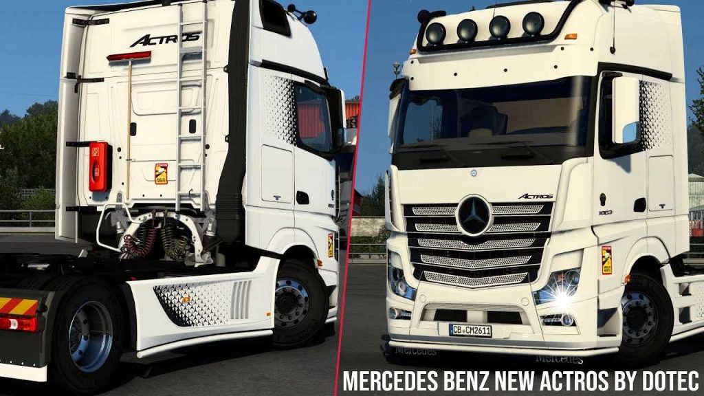 Mercedes Benz Neuer Actros Von Dotec V1 1 1 47 ETS2 ETS2 ATS Mod