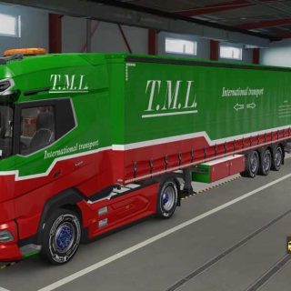 Skin Daf Xg Tml Von Maury Ets Ets Ats Mod