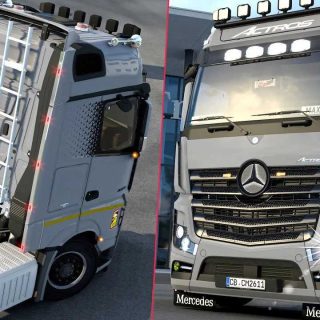 Mercedes Benz New Actros Update 5 V0 32OB 1 47 ETS2 ETS2 ATS Mod