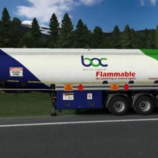 Scs Kraftstofftank Boc Skin Player Thurein V Ets Ets Ats Mod