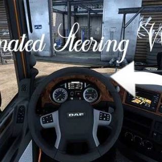 Animiertes Lenkrad V1 0 7 1 48 ETS2 ETS2 ATS Mod