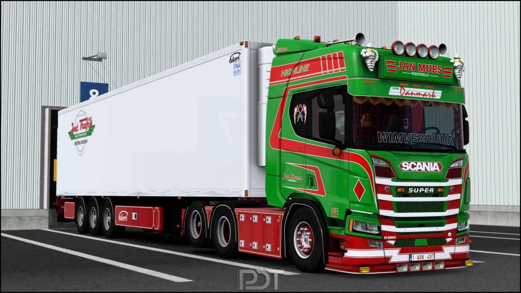 Scania R Anh Nger Jan Mues Ets Ets Ats Mod