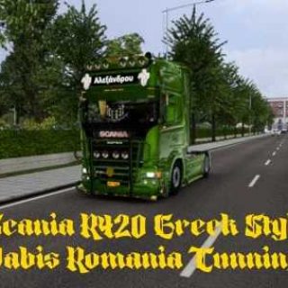 Scania R Griechischer Stil Vabis Rum Nien Tunning V Ets