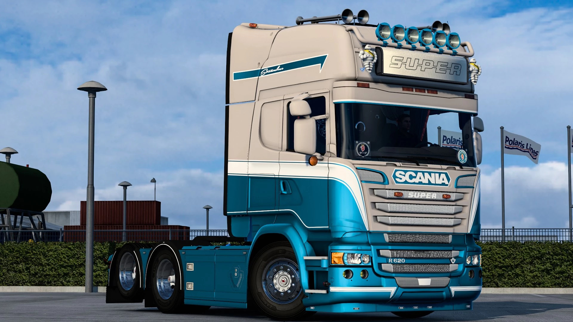 Metallic Skin F R Scania V Ets Ets Ats Mod