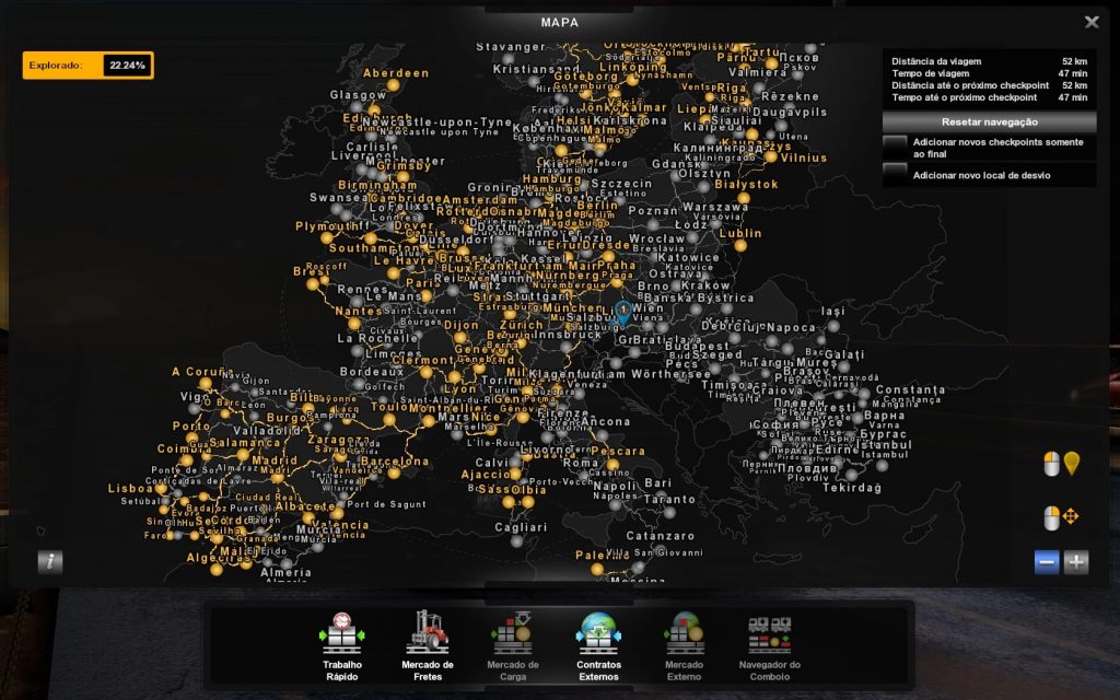 ULTRA-ZOOM-KARTE VON RODONITCHO MODS 1.41 ETS2 - ETS2 / ATS Mod