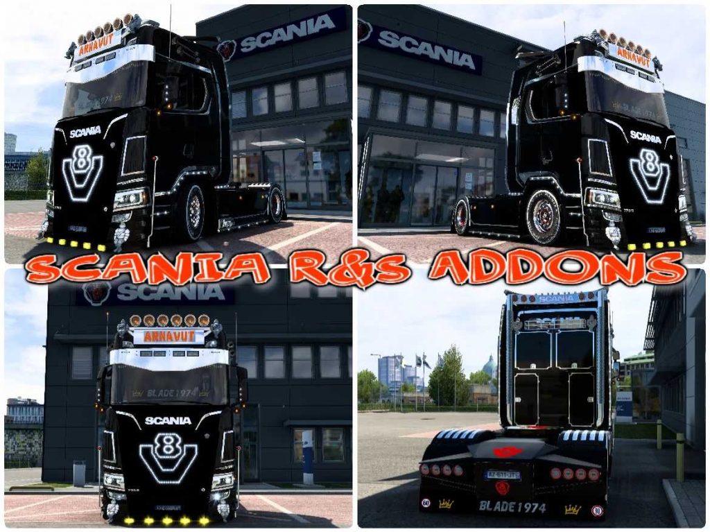 Scania Rs Addons V Ets Ets Ats Mod