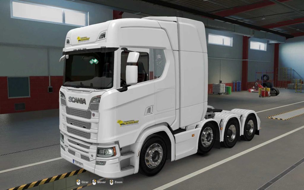 HAUT SCANIA S X TRANSPORTADORA PRA FRENTE BRASILIEN ETS ETS ATS Mod