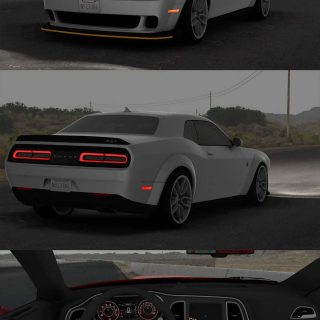 Dodge Challenger SRT Hellcat Widebody 2018 V1 2 1 46 ATS ETS2 ATS Mod