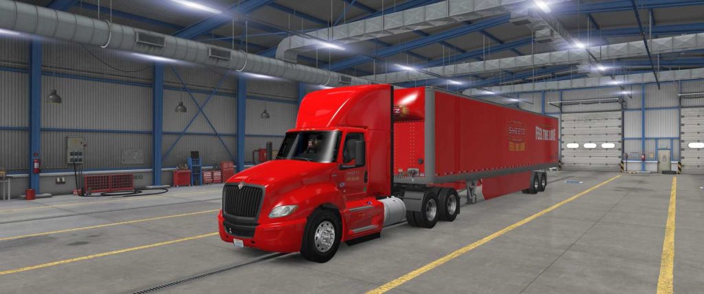 International LT Sheetz Day Cab Skin und Trailer Skin 1,46 ATS - ETS2 ...