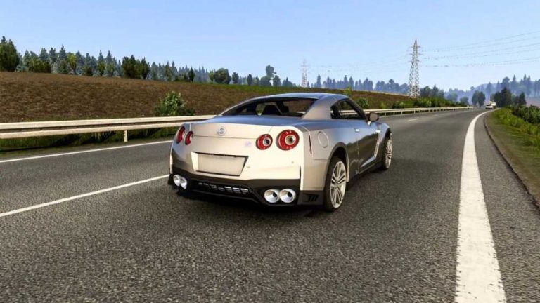 Nissan GTR R35 1.47 ETS2 - ETS2 / ATS Mod