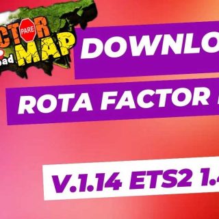 Rota Factor Dangerous Roads Map v1.14 1.47 ETS2 - ETS2 / ATS Mod