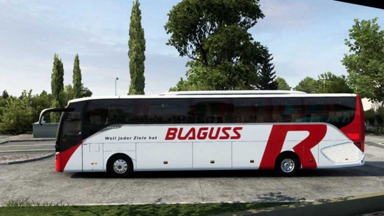 Setra S516 HD Skin BLAGUSS V1.0 ETS2 - ETS2 / ATS Mod