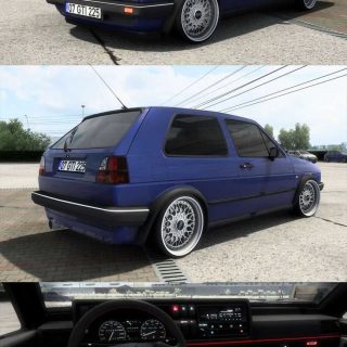 Volkswagen Golf GTI 16V MK2 v1.48 ETS2 - ETS2 / ATS Mod
