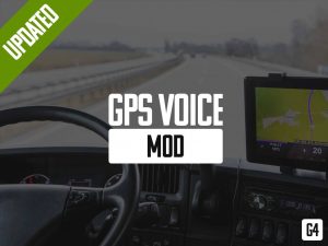 GPS VOICE MOD V1.0 1.48 ETS2 - ETS2 / ATS Mod