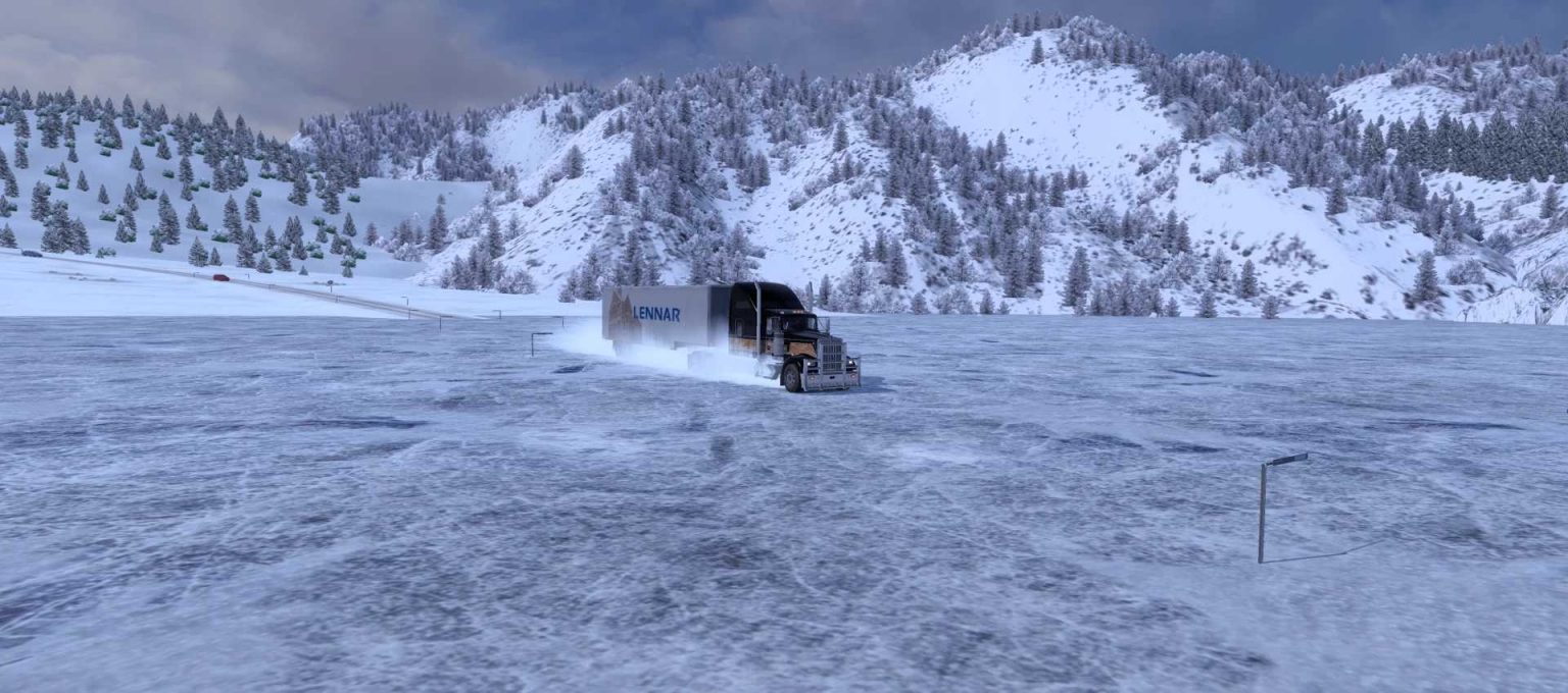 K-DOG's Ice Road Trucker Map v1.48c ATS - ETS2 / ATS Mod