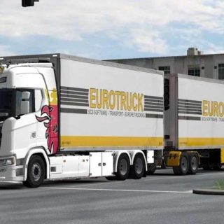 BDF Tandem Truck Pack v149.00 ETS2 - ETS2 / ATS Mod