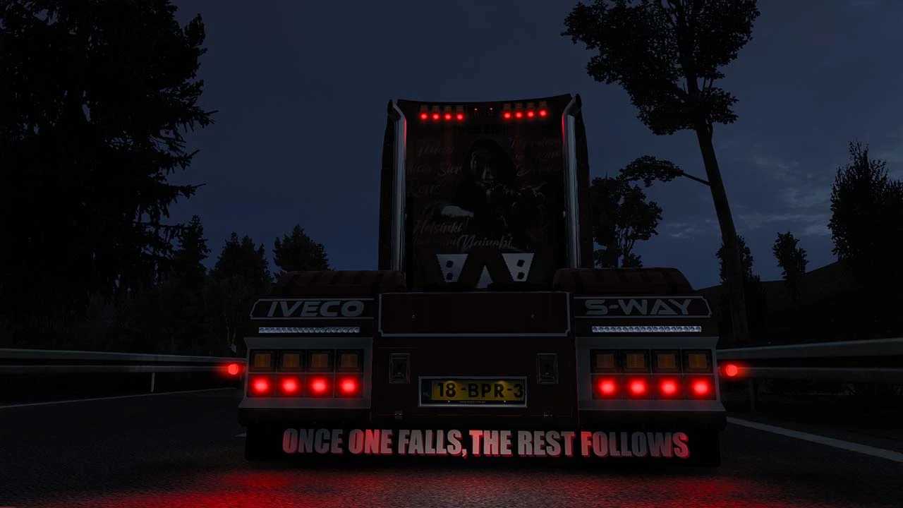 Iveco S Way Weeda Transport Dtm V148x Ets2 Ets2 Ats Mod 2840