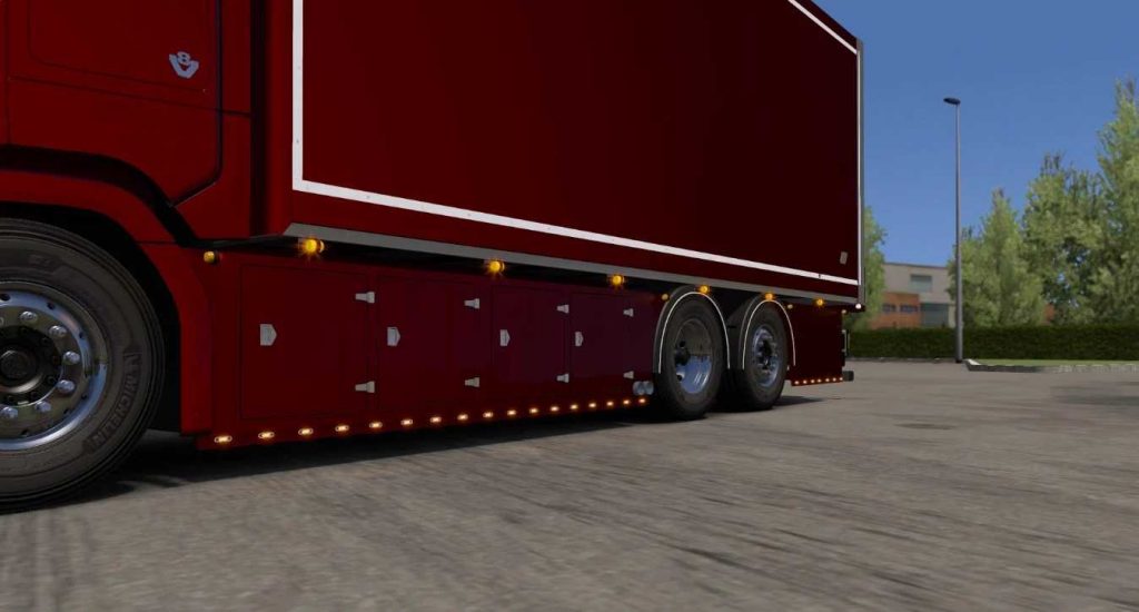 Benutzerdefinierte Seitenschweller mit Toolbox v4.0 ETS2 - ETS2 / ATS Mod