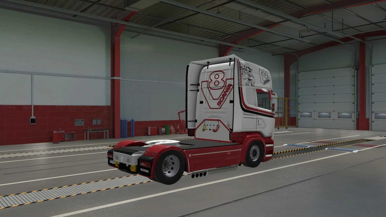 A Torrie Rjl Skin Scania V8 Skin RJL 1.49 ETS2 - ETS2 / ATS Mod