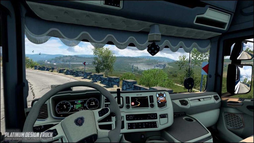 Scania 580S + Anhänger GVT Transport v3.0 1.49 ETS2 - ETS2 / ATS Mod