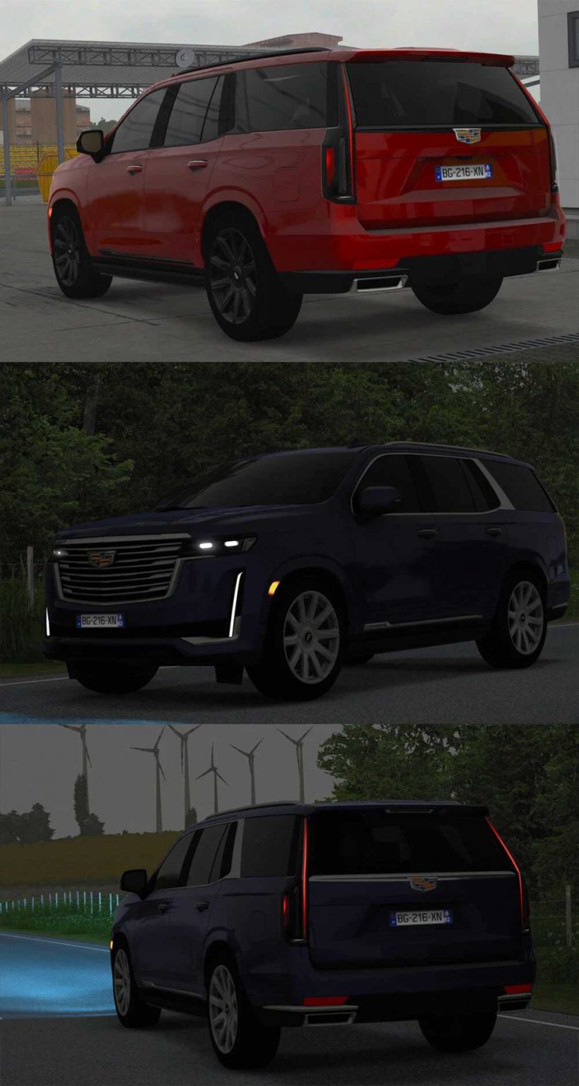 Cadillac Escalade 2021 v1.4 1.50 ATS - ETS2 / ATS Mod