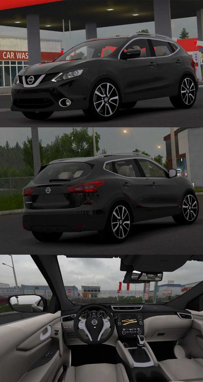 Nissan Qashqai J11 v4.8 1.50 ATS - ETS2 / ATS Mod