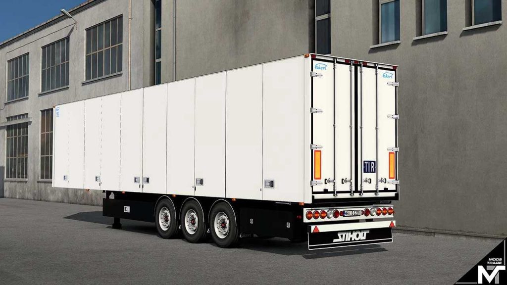 Ekeri T3 Trailer v1.50 ETS2 - ETS2 / ATS Mod