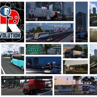 Java Road Revolution Typ A v0.80a ETS2 - ETS2 / ATS Mod