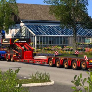 SCS Lowloader Rework mit zusätzlicher Ladung v1.51 ETS2 - ETS2 / ATS Mod