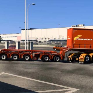 SCS Lowloader Rework mit zusätzlicher Ladung v1.51 ETS2 - ETS2 / ATS Mod