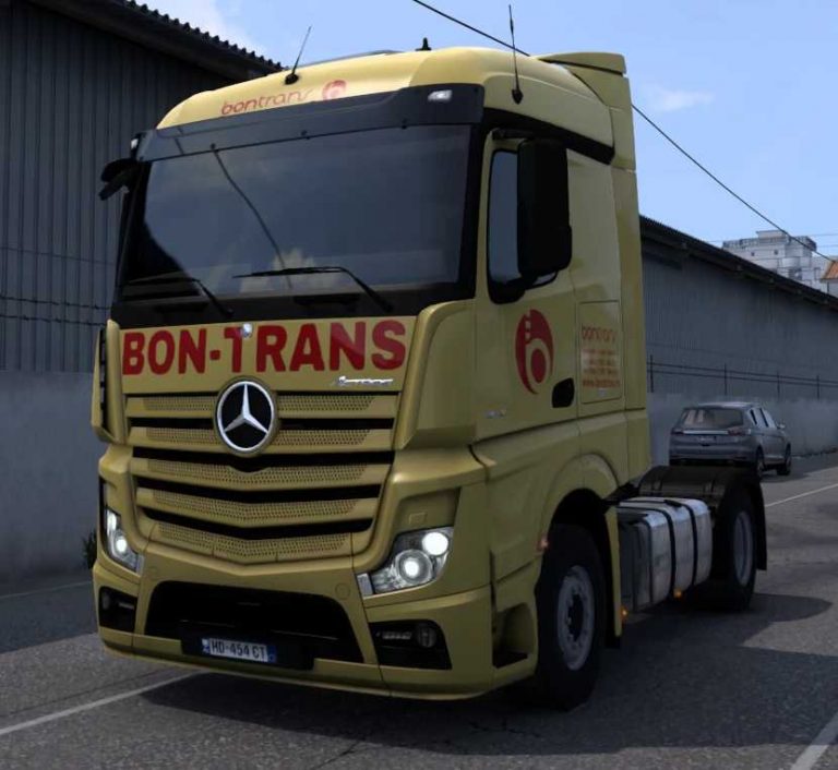 Bon Trans Skin v1.0 ETS2 - ETS2 / ATS Mod