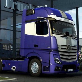 Mercedes Benz New Actros 2019 v2.0 1.52 ETS2 - ETS2 / ATS Mod