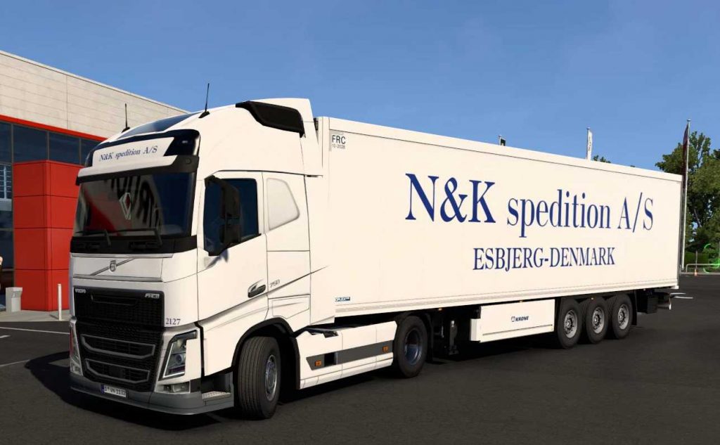 Combo Skin N&K Spedition A /S v1.0 ETS2 - ETS2 / ATS Mod