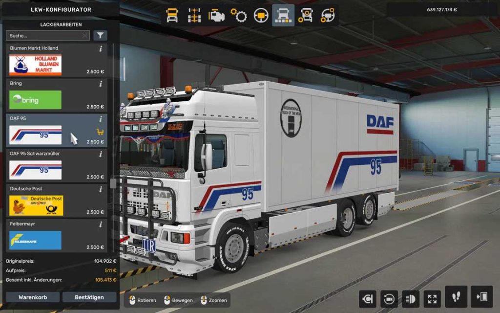 DAF 95 ATI von XBS Überholte Version 1.55 ETS2 - ETS2 / ATS Mod