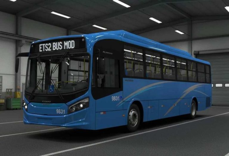 Marcopolo Torino G7 ETS2 Bus Mod Green Edition v1.0 ETS2 - ETS2 / ATS Mod