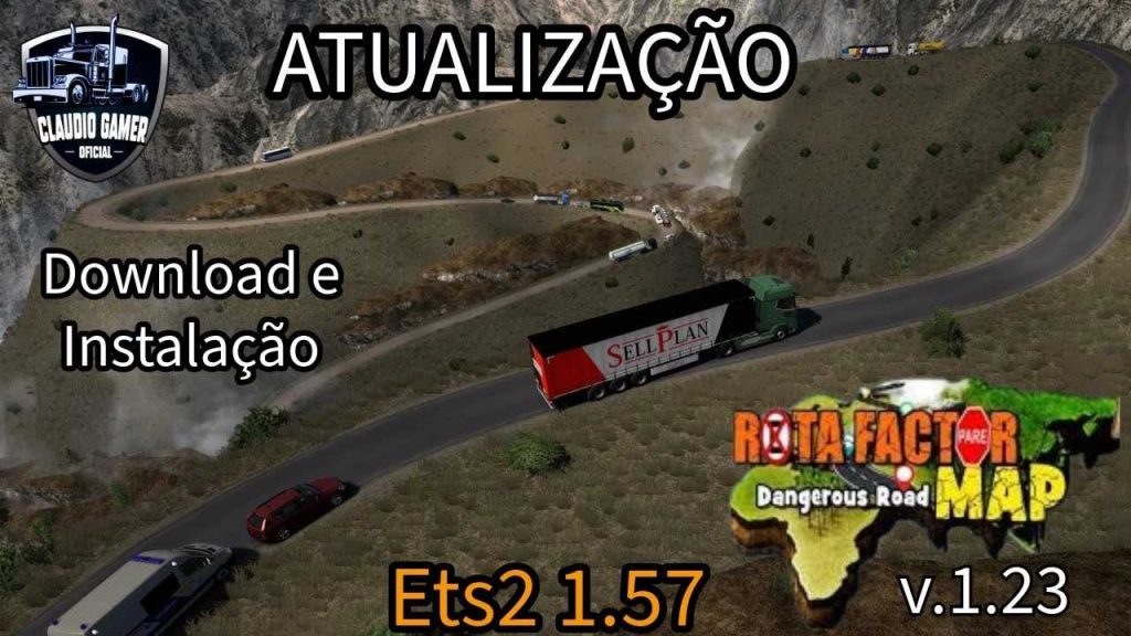 ROTA FACTOR MAP v1.23 ETS2 - ETS2 / ATS Mod