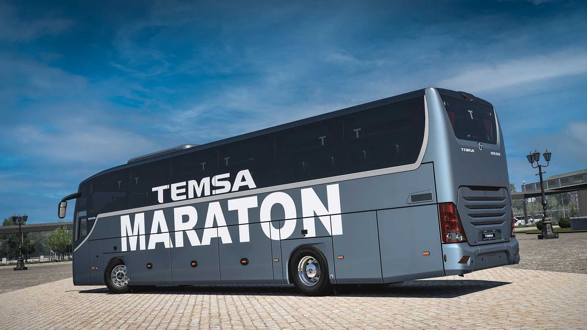 Temsa Maraton 13 VIP 2019–2023 (1,60) ETS2 - ETS2 / ATS Mod