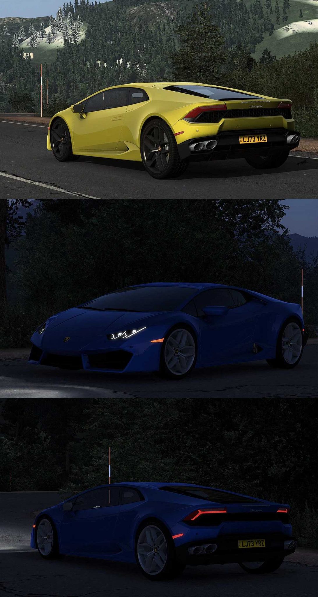 Lamborghini Huracan LP 580-2 2017 v2.9 ETS2 - ETS2 / ATS Mod
